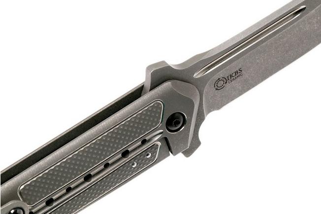 Image for Todd Begg Steelcraft Sun Tzu Kwaiken, Silver KW001 pocket knife