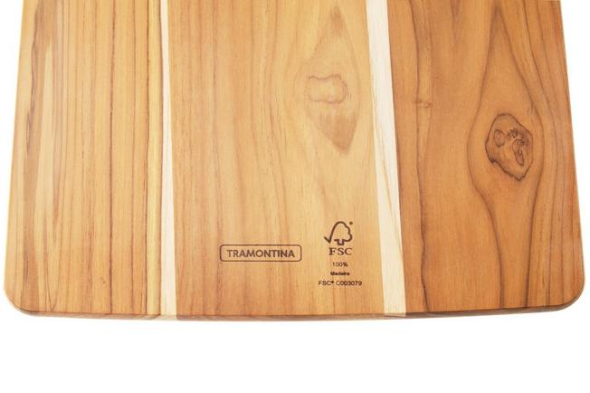 Afbeelding voor Tramontina Landhaus 13274-359 snijplank teakhout, 40 x 27 cm 