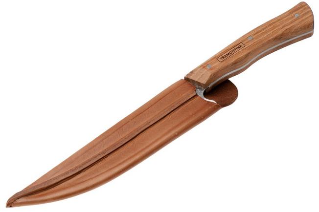 Afbeelding voor Tramontina Churrasco Nômade 22869-008 vleesmes, 20 cm, lederen foedraal