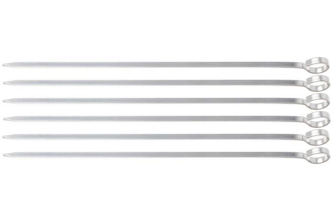 Afbeelding voor Tramontina Churrasco 26499-002 RVS BBQ-spiezen 6-stuks, 20 cm