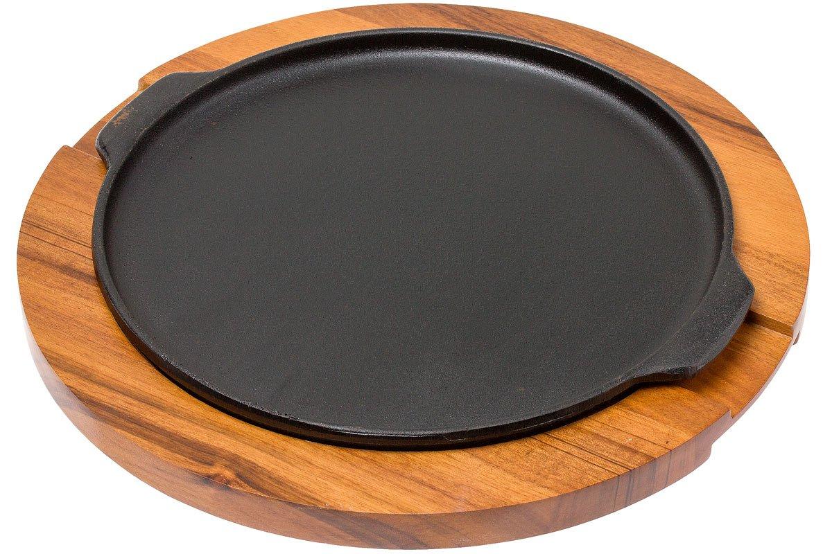 Tramontina Churrasco round grill plate with holder, 10239523