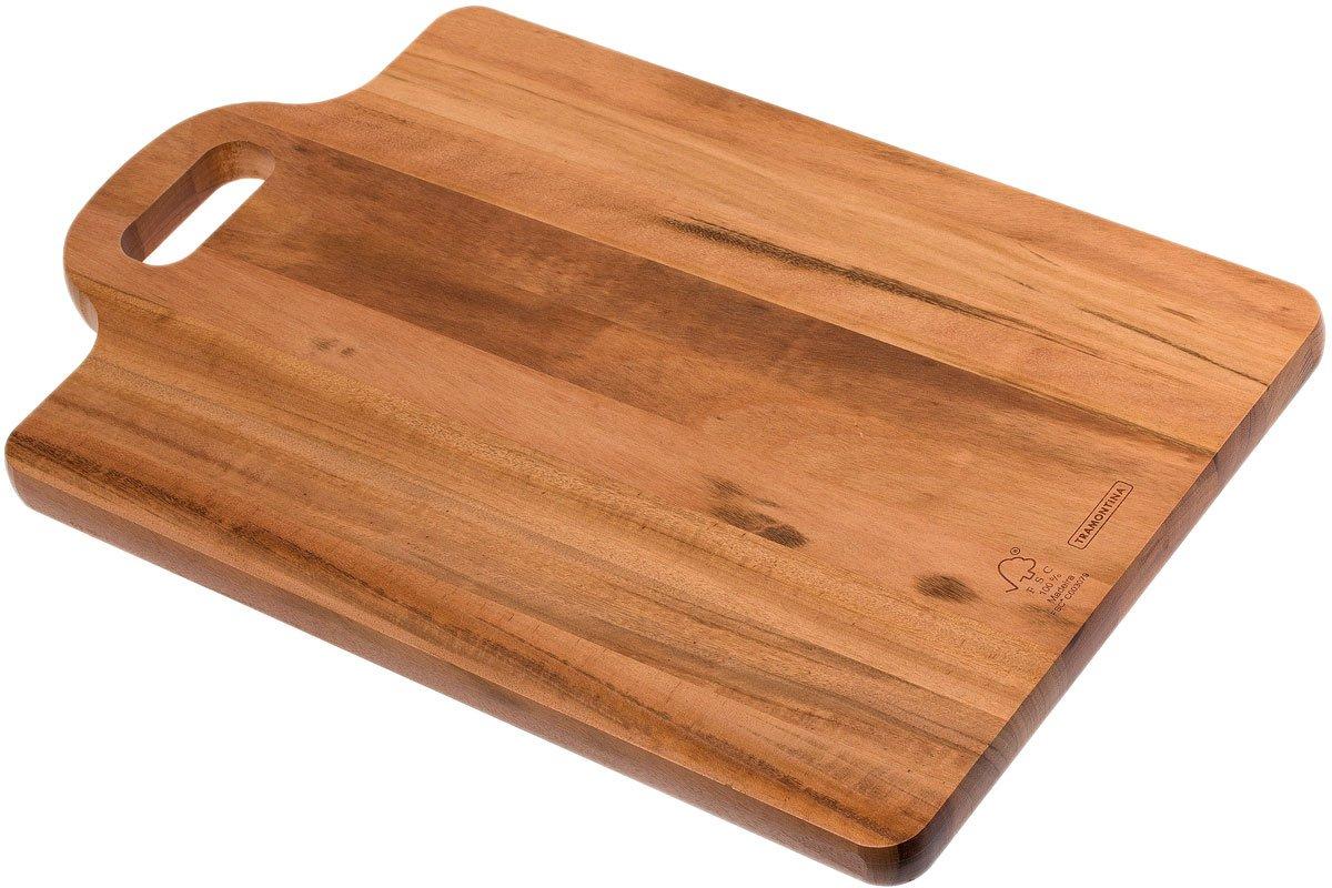 Tabla de Cortar Ovalada de Madera Teca 34x23 cm
