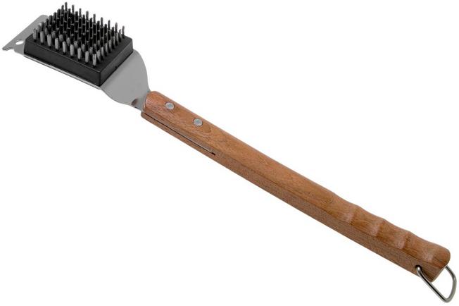Churrasco BBQ Grill Brush with Wood Handle - Tramontina US