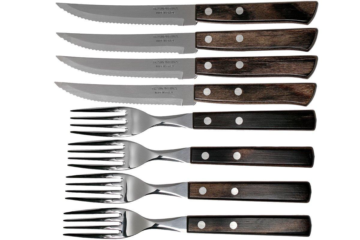 Tramontina Churrasco 8piece steak cutlery set, 29899296