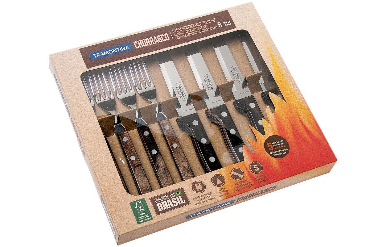 Tramontina Churrasco Jumbo set de 12 couverts à steak, 29899-239