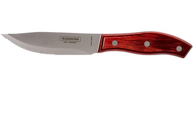 Image for Tramontina Churrasco Premium Rio Grande steak knife set red 4-piece