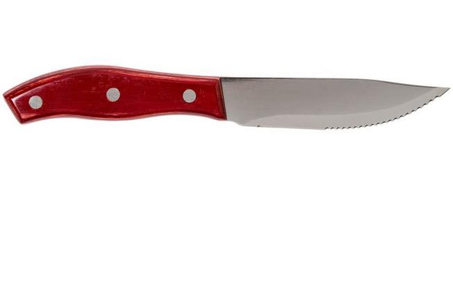 Tramontina Churrasco Premium Rio Grande steak knife set red 4-piece