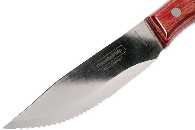 Image for Tramontina Churrasco Premium Rio Grande steak knife set red 4-piece