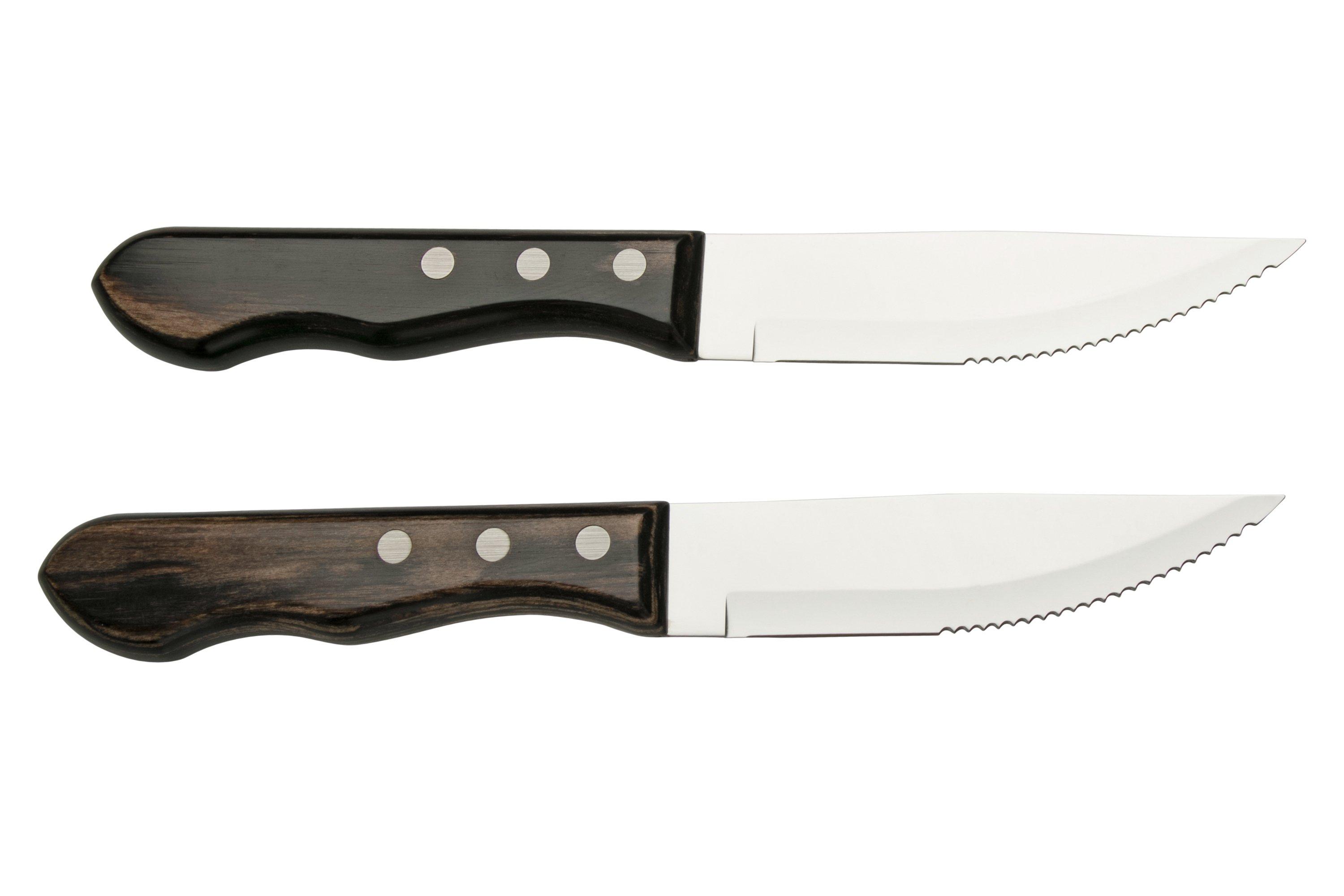 CHURRASCO Jumbo Steak Knife Set, 2 Pieces 1 set