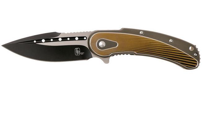 Image for Todd Begg Steelcraft Bodega, two-tone blade, bronze fan handle SCB365FT