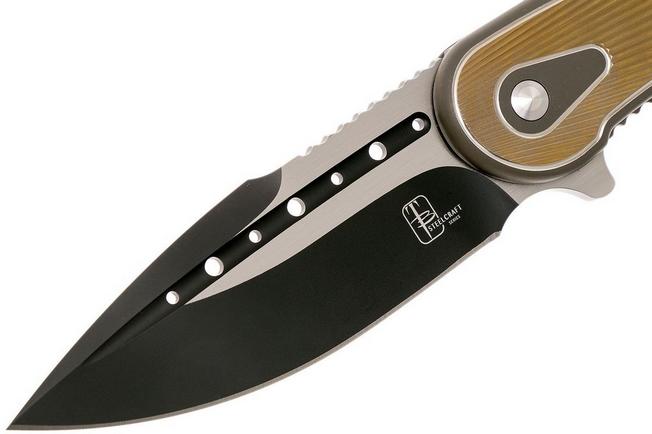 Image for Todd Begg Steelcraft Bodega, two-tone blade, bronze fan handle SCB365FT
