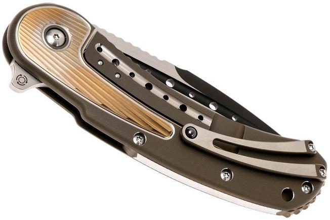 Image for Todd Begg Steelcraft Bodega, two-tone blade, bronze fan handle SCB365FT