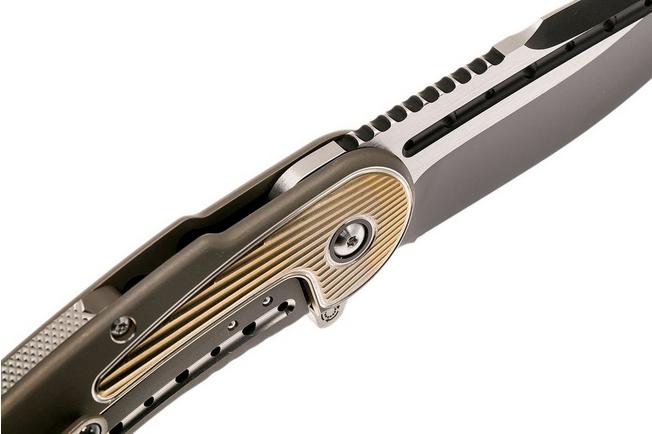 Image for Todd Begg Steelcraft Bodega, two-tone blade, bronze fan handle SCB365FT