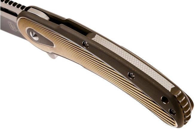 Image for Todd Begg Steelcraft Bodega, two-tone blade, bronze fan handle SCB365FT