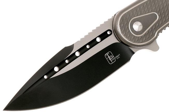 Image for Todd Begg Steelcraft Bodega, two-tone blade, grey scalloped handle SCB445ST