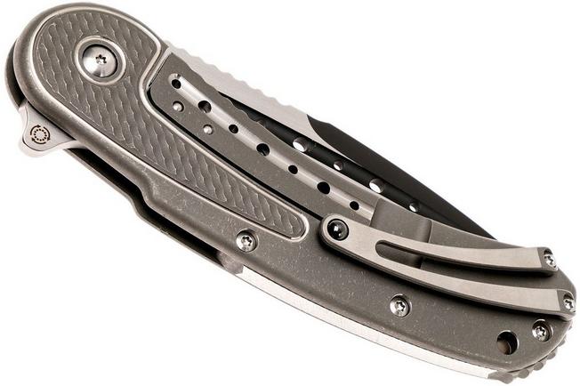 Image for Todd Begg Steelcraft Bodega, two-tone blade, grey scalloped handle SCB445ST