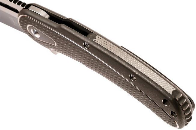 Image for Todd Begg Steelcraft Bodega, two-tone blade, grey scalloped handle SCB445ST