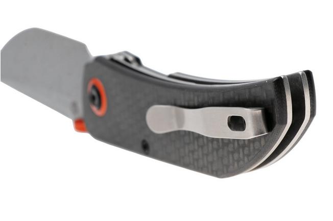 Afbeelding voor Tenable Knives Tarkin B1078A4 Water Ripple Damascus, Twill Carbon G10, zakmes, Matthew Christensen design