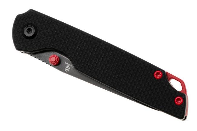 Afbeelding voor Tenable Knives Mini Warrior B2005A1 Blackwashed Nitro-V, Black G10, zakmes, Kim Ning design