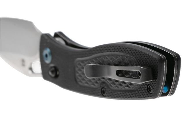 Afbeelding voor Tenable Knives Heron B2124V4 Stonewashed Nitro-V, Black G10, zakmes, Johan Jordaan design