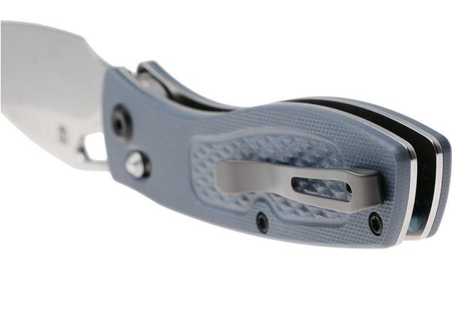 Afbeelding voor Tenable Knives Heron B2124V6 Stonewashed Nitro-V, Gray G10, zakmes, Johan Jordaan design