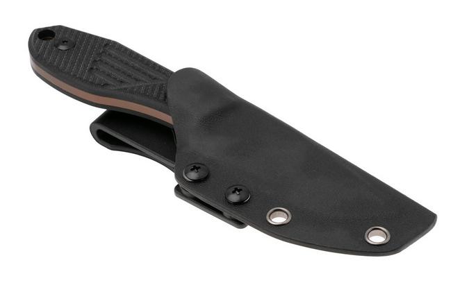 Bild für Tenable Knives Tiny Dancer G014A1 Rose Gold Coated D2, Black G10, Fahrtenmesser, JB Stout Design