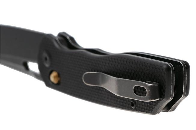 Afbeelding voor Tenable Knives Shard T1006V1 Blackwashed 14C28N, Black G10, zakmes, Kim Ning design