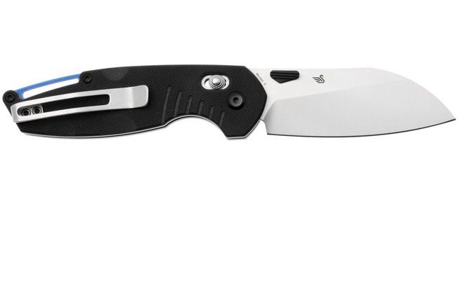 Bild für Tenable Knives Model 6 T1022V4 Satin 14C28N, Black G10, Taschenmesser, Nick Swan Design