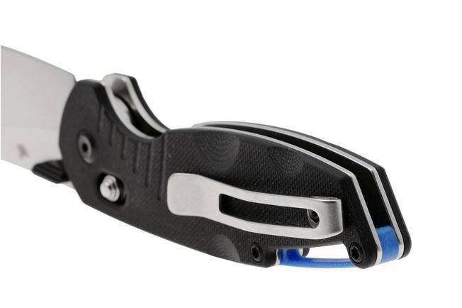 Bild für Tenable Knives Model 6 T1022V4 Satin 14C28N, Black G10, Taschenmesser, Nick Swan Design