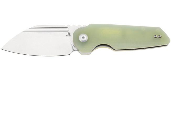 Bild für Tenable Knives Rafe L T1048A2 Rafe L, Stonewashed 14C28N, Jade G10, Taschenmesser, 4T5 Design