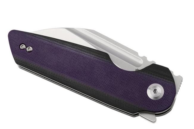 Afbeelding voor Tenable Knives Rafe L T1048A Satin 14C28N, Purple Black G10, zakmes, 4T5 design