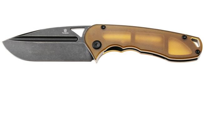 Bild für Tenable Knives Bömbur T1054A7 Blackwashed D2, PEI/Ultem, Taschenmesser, Midgards Messer Design