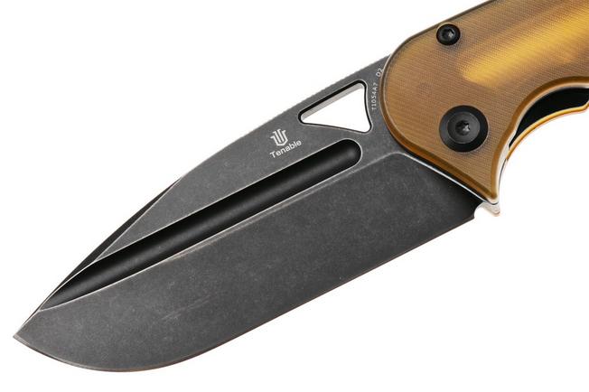 Bild für Tenable Knives Bömbur T1054A7 Blackwashed D2, PEI/Ultem, Taschenmesser, Midgards Messer Design