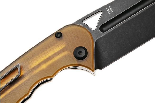 Bild für Tenable Knives Bömbur T1054A7 Blackwashed D2, PEI/Ultem, Taschenmesser, Midgards Messer Design