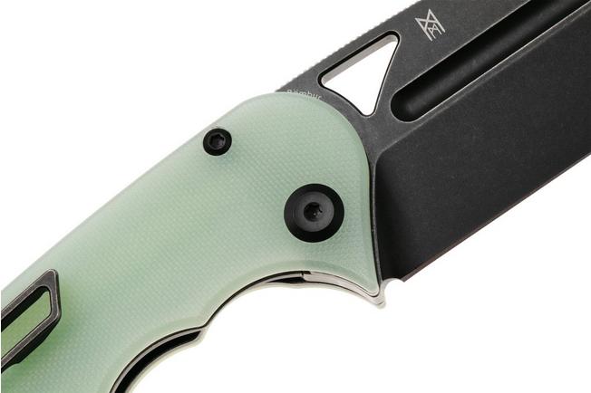 Bild für Tenable Knives Bömbur T1054A8 Blackwashed D2, Natural Jade G10, Taschenmesser, Midgards Messer Design