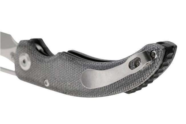 Afbeelding voor Tenable Gideon T1119A1 Stonewashed Nitro-V, Black Micarta, zakmes, Dead Sober design