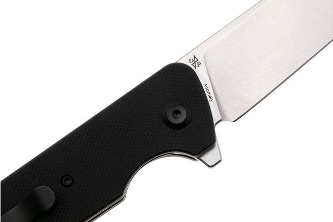 Bild für Tenable Knives Anomaly T2038A1 Stonewashed Nitro-V, Black G10, Taschenmesser, Pinkerton Knives Design