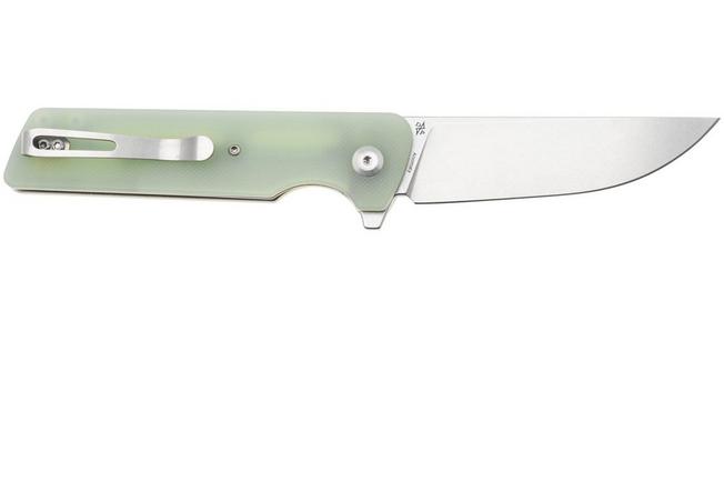 Afbeelding voor Tenable Knives Anomaly T2038A4 Stonewashed Nitro-V, Jade G10, zakmes, Pinkerton Knives design
