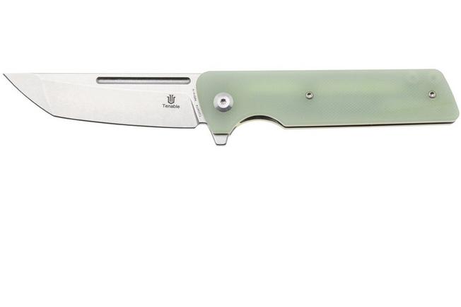 Bild für Tenable Knives Anomaly T2038T4 Stonewashed Nitro-V, Jade G10, Taschenmesser, Pinkerton Knives Design
