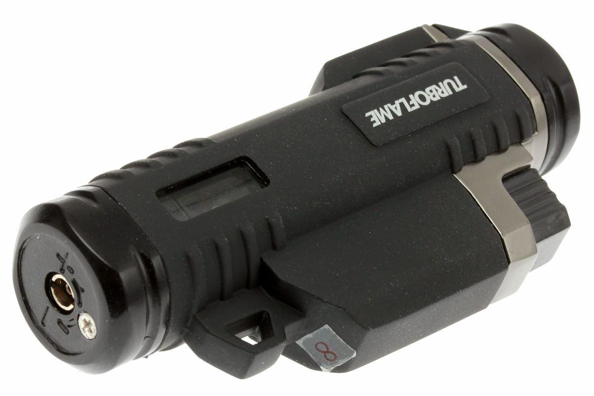 Butane Lighter Triple Jet Flame Torch Lighter – Refillable, Lockable, Windproof, With Built-in Cigar Puncher Windproof Lighters - Foto 9