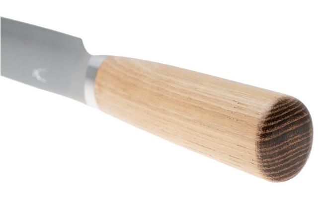 Afbeelding voor Tadafusa Hocho Kobo HK-1, SKD11 sanmai, kastanjehout, broodmes, 24.5 cm