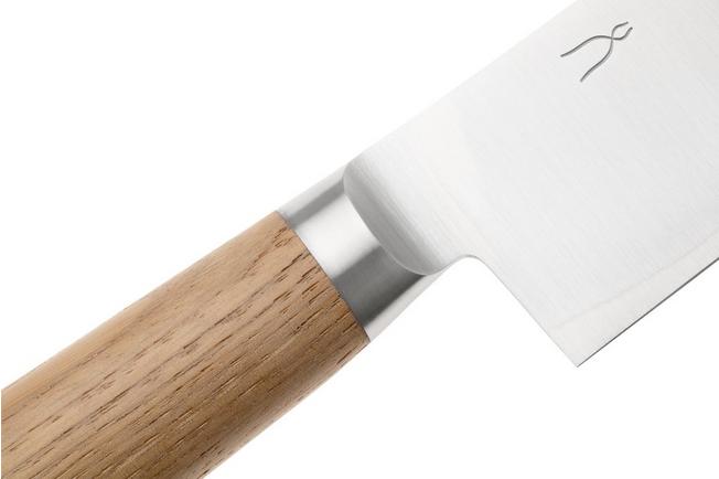 Afbeelding voor Tadafusa Hocho Kobo HK-2, SKD11 sanmai, kastanjehout, santoku, 17 cm