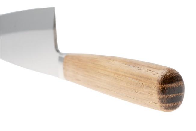 Afbeelding voor Tadafusa Hocho Kobo HK-6, SKD11 sanmai, kastanjehout, deba, 10.5 cm