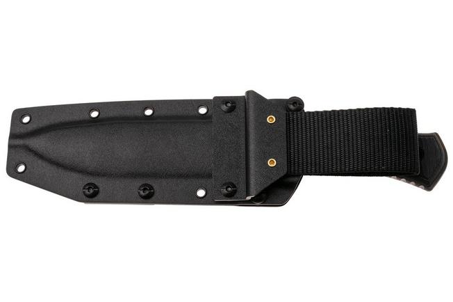 Immagine per TRC Knives Apocalypse, Elmax Apocalypse Finish, Black Canvas Micarta, coltello da sopravvivenza