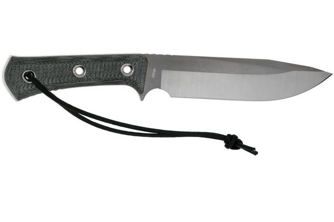 TRC Knives Apocalypse, Black Micarta, survival Advantageously shopping at Knivesandtools.com