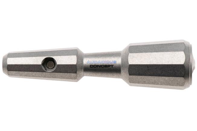 Bild für TRC Knives Bit Master Tool TI-BIT-MR-TL-SW Stonewashed Titanium, Schraubendreher