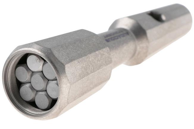 Bild für TRC Knives Bit Master Tool TI-BIT-MR-TL-SW Stonewashed Titanium, Schraubendreher