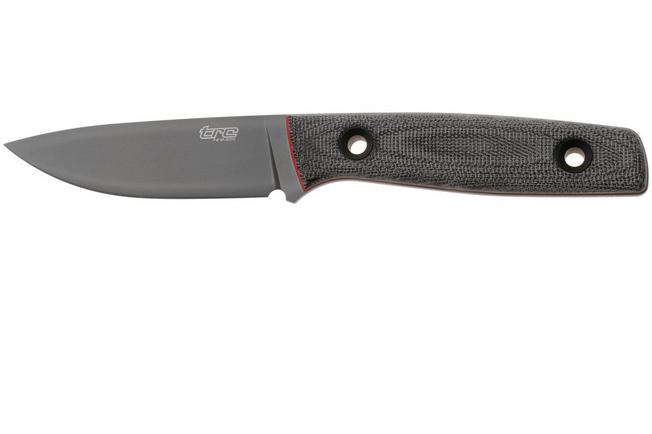 Obraz dla Nóż outdoorowy TRC Knives Classic Freedom DLC Böhler M390, Black Canvas Micarta