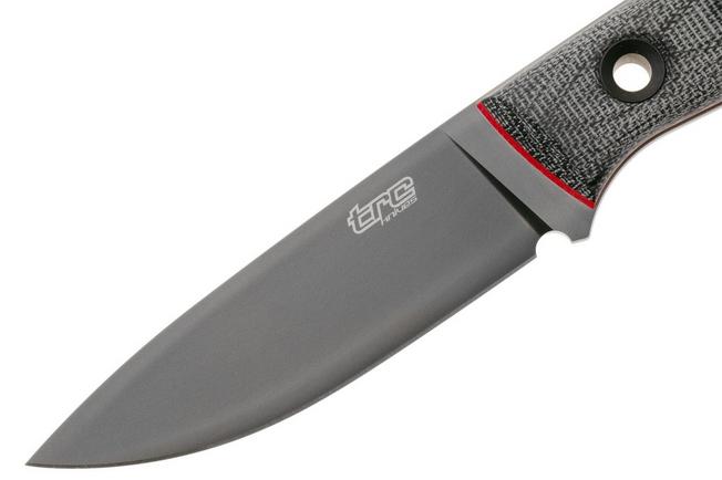 Obraz dla Nóż outdoorowy TRC Knives Classic Freedom DLC Böhler M390, Black Canvas Micarta