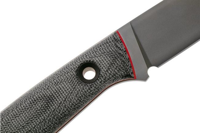 Obraz dla Nóż outdoorowy TRC Knives Classic Freedom DLC Böhler M390, Black Canvas Micarta